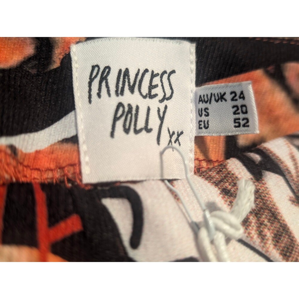 Princess Polly XX Women's Main Stage Low Rise Multi Curve Side Zip NWT Size 20 - Picture 8 of 12